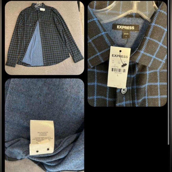 New Express flannel large - Picture 2 of 2